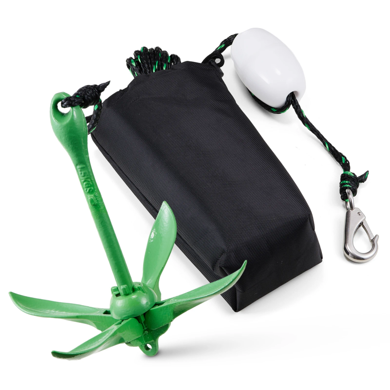 Fishing Boat Anchor - Kayak Anchor Kit 3.5 lb Paddle