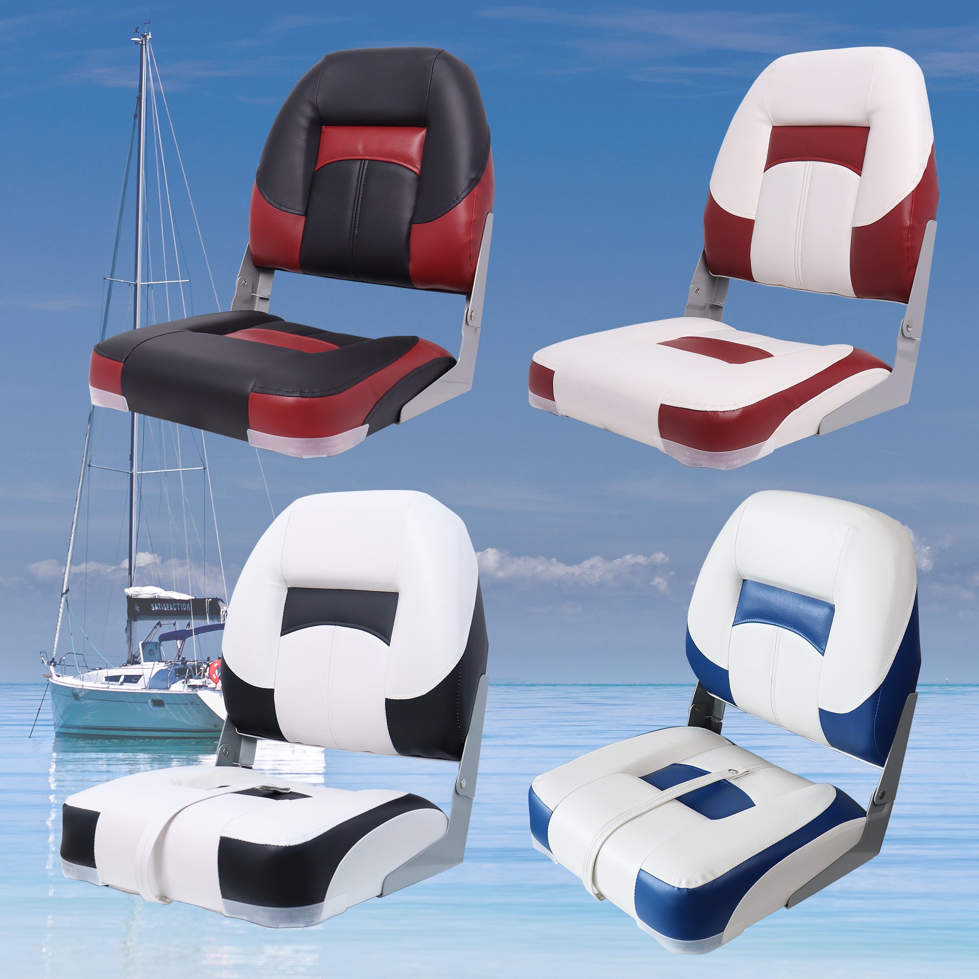 Fishing Boat Seat - Folding Bass Boat Seats Classic Boat