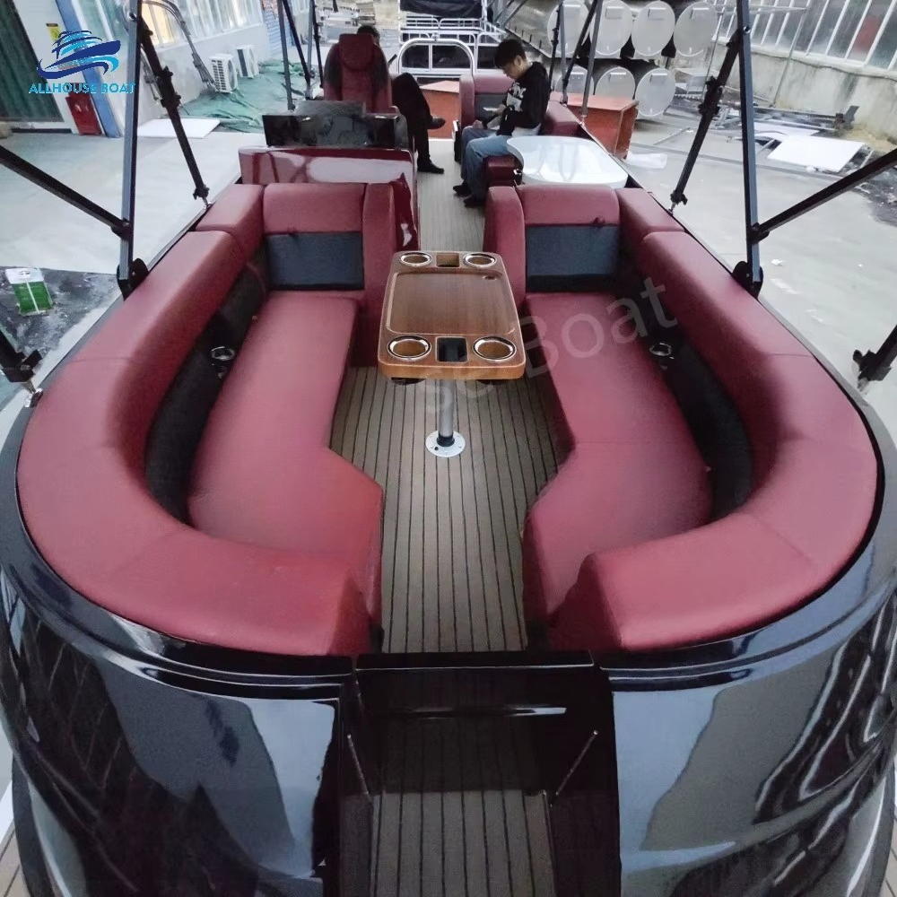 Luxury yacht party pontoon boa - Fishing Boat Fiberglass recension och pris