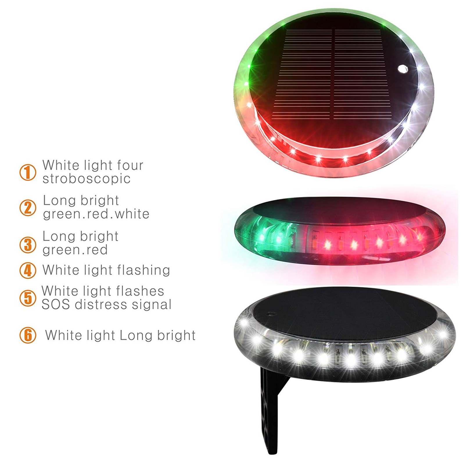 Boat Bow Light Waterproof Navi - Fishing Boat Navigation Light recension och pris