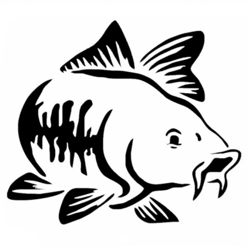 Car Sticker Cartoon Carp Fishi - Fishing Boat Inflatable recension och pris