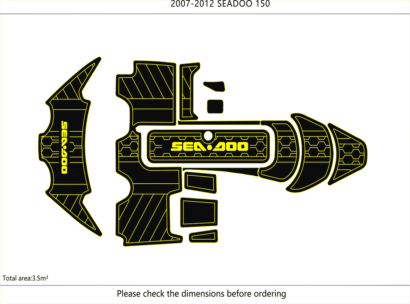 2007-2012 Sea Doo 150  Speedst - Fishing Boat Fiberglass recension och pris