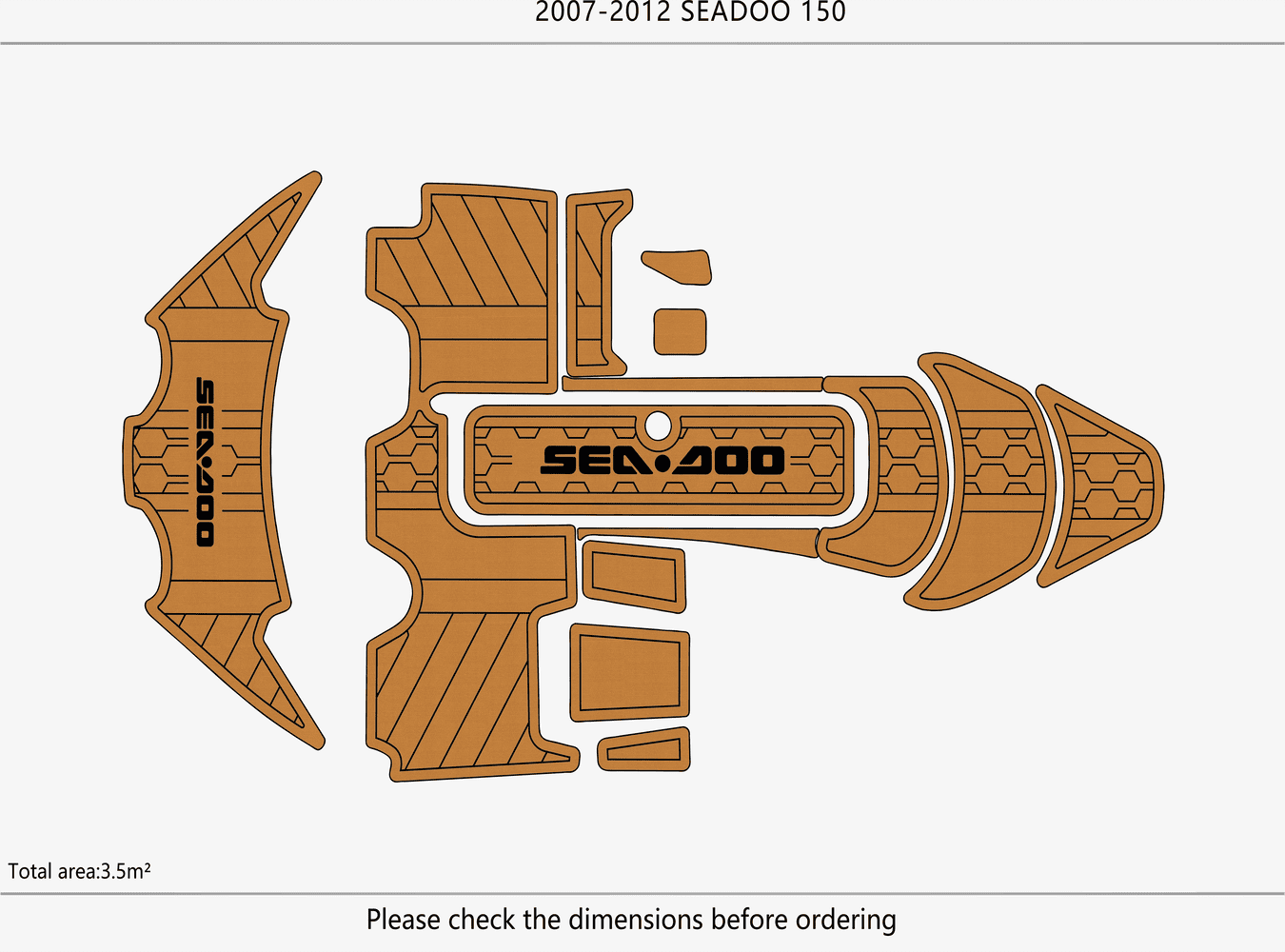 2007-2012 Sea Doo 150  Speedst - Fishing Boat Fiberglass recension och pris
