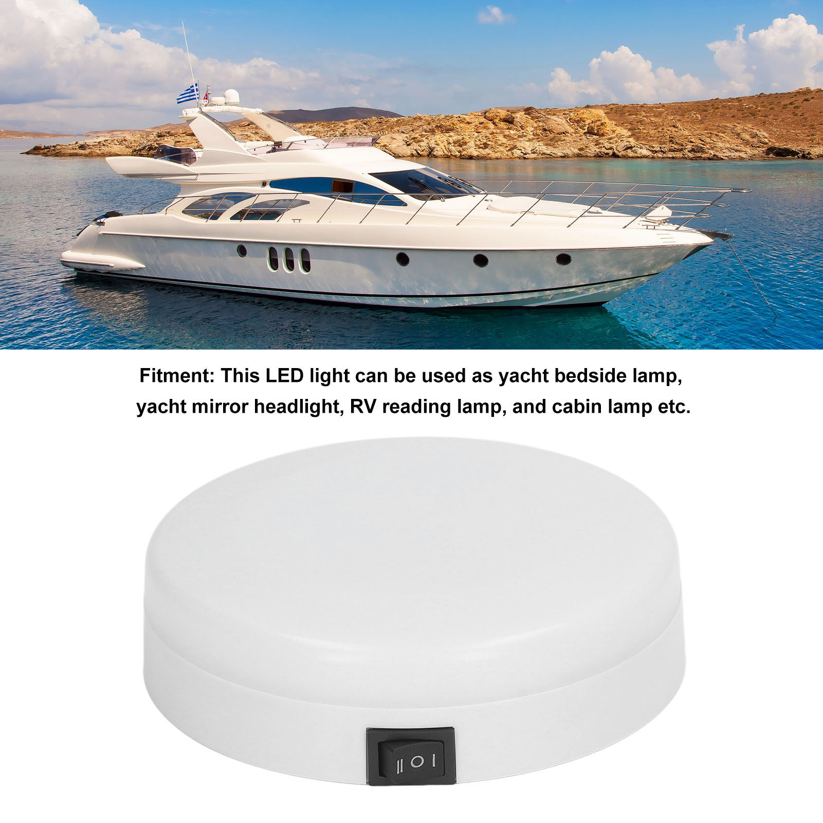 Boats LED Interior Cabin Light - Fishing Boat Paddle recension och pris