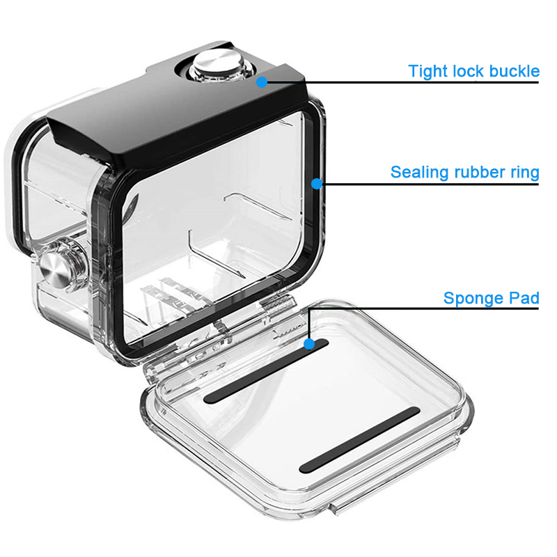 60M Waterproof Case For GoPro  - Fishing Boat Cover recension och pris