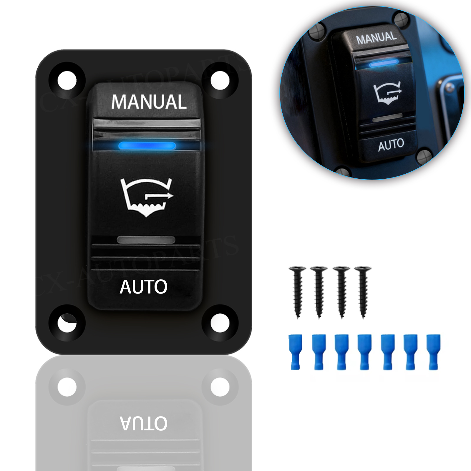 3 Way Bilge Pump Rocker Switch - Fishing Boat Bilge Pump recension och pris