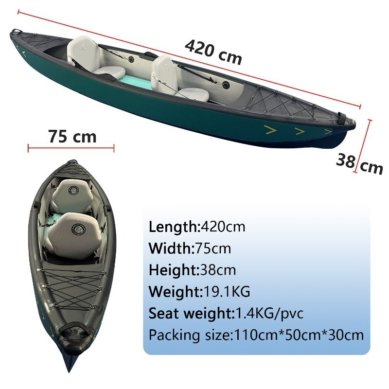 New Design 4.2m Portable Infla - Fishing Boat Inflatable recension och pris