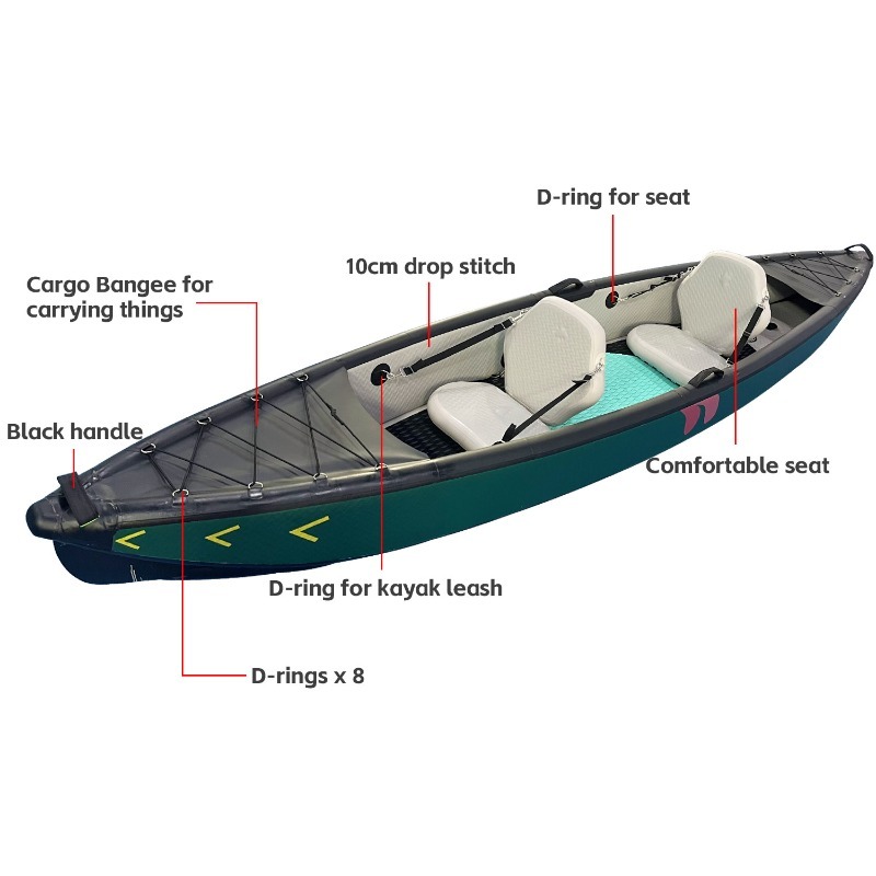 New Design 4.2m Portable Infla - Fishing Boat Inflatable recension och pris