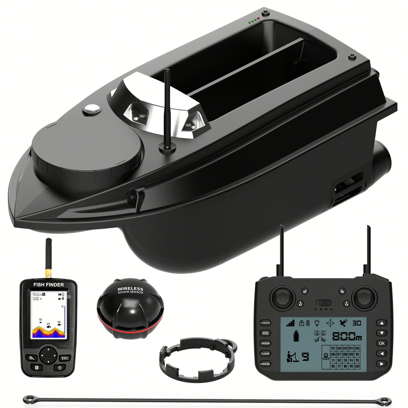 2024 Flytec New V030 RC Fishin - Fishing Boat Gps recension och pris