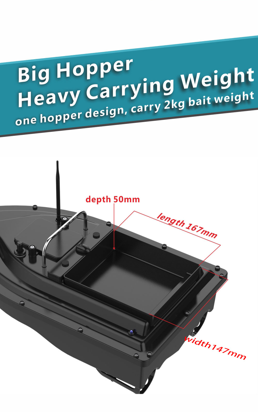 Bait Boat With GPS Positioning - Fishing Boat Gps recension och pris