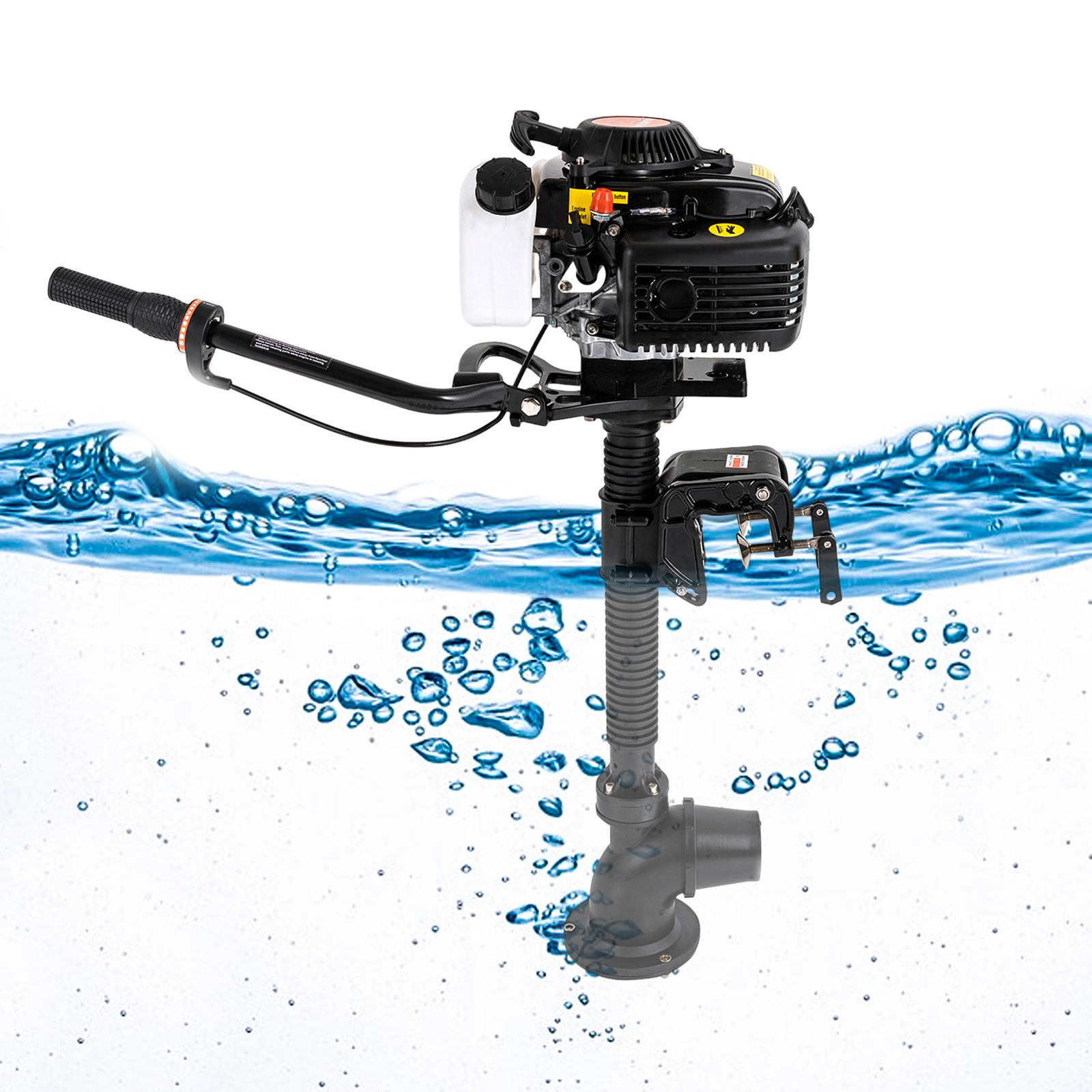 4 Stroke 4HP Outboard Motor Fi - Fishing Boat Outboard Motor recension och pris