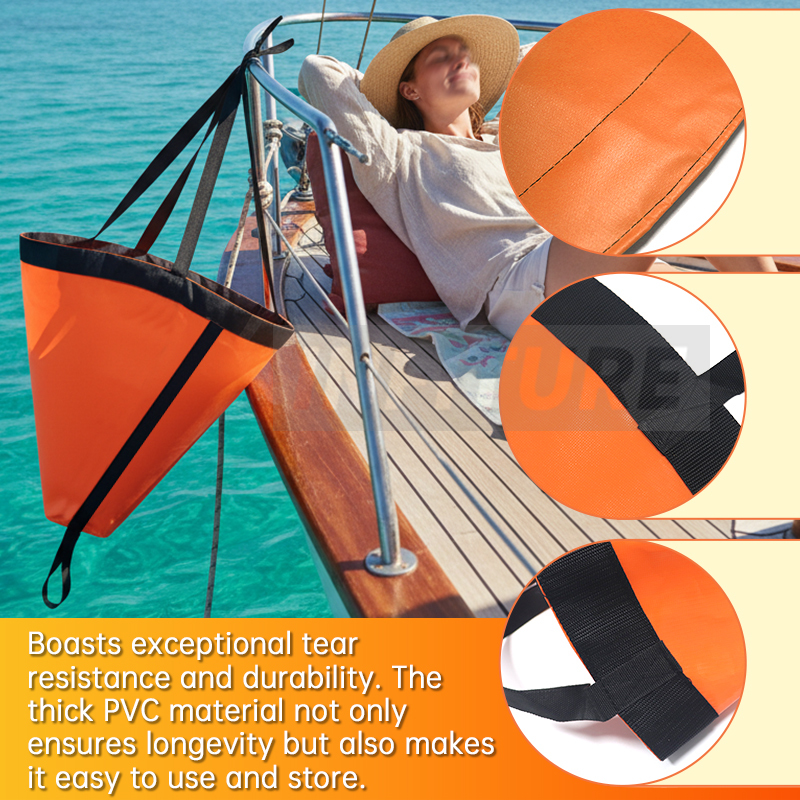 18-53'' Sea Drogue Anchor Floa - Fishing Boat Anchor recension och pris
