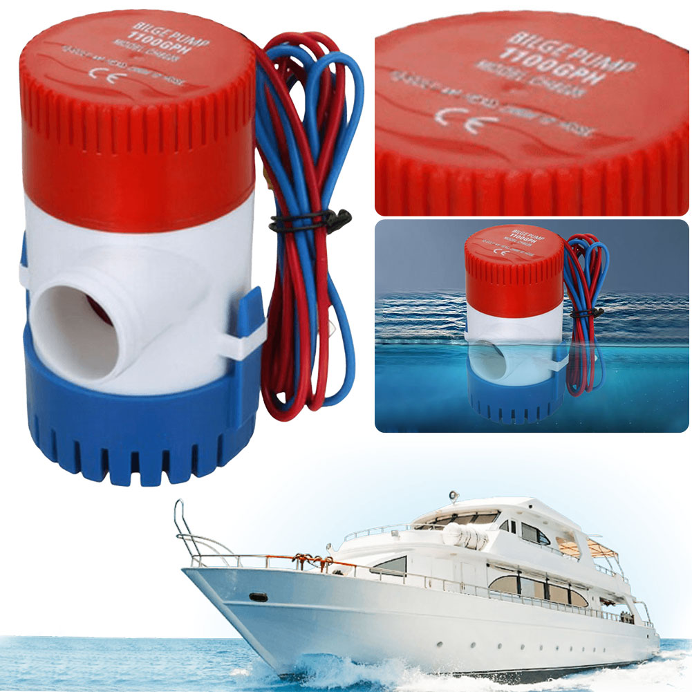 1100GPH Submersible Bilge Wate - Fishing Boat Bilge Pump recension och pris